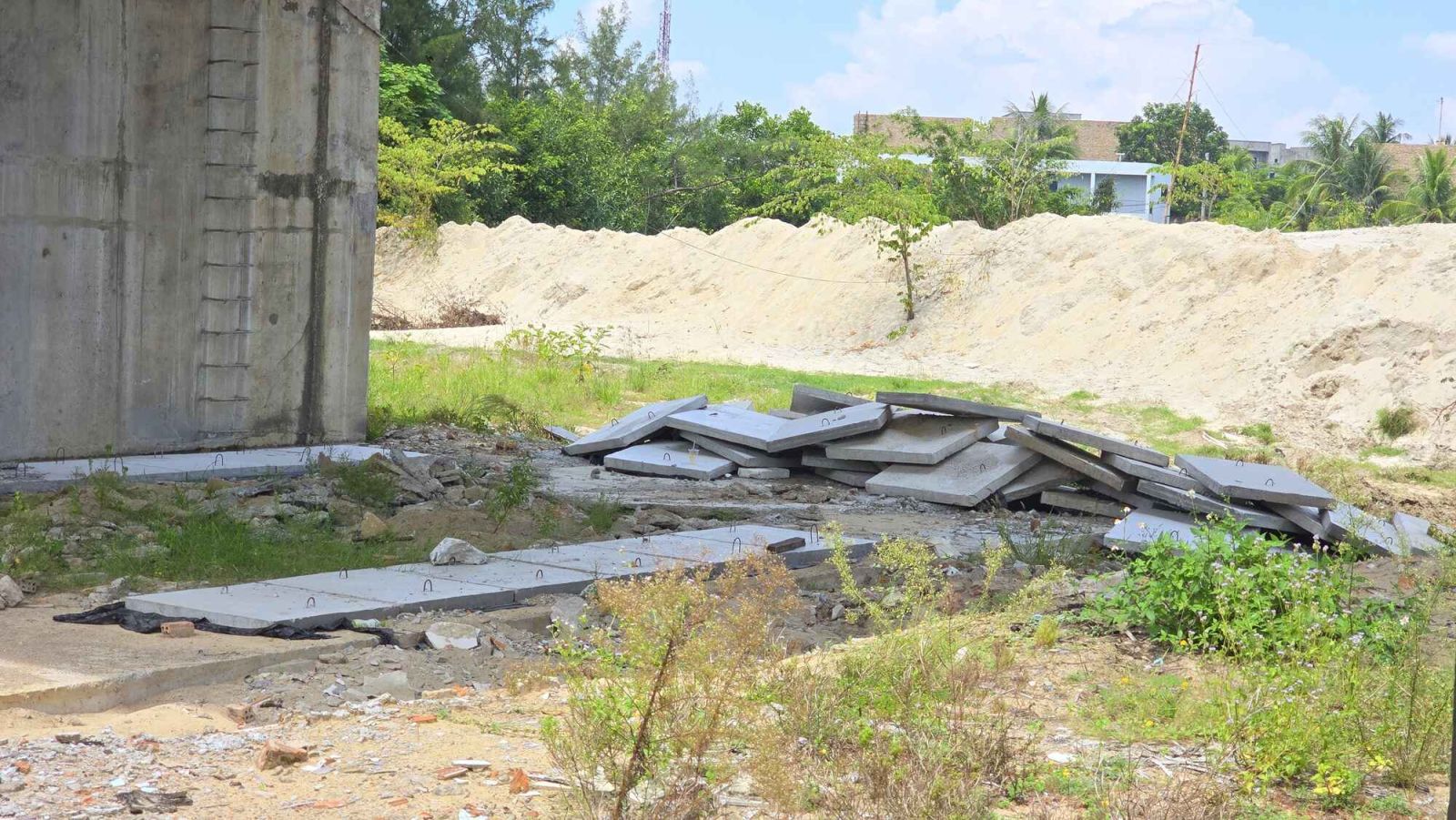 Đà Nẵng khuyến khích dùng cát nhân tạo trong xây dựng công trình.