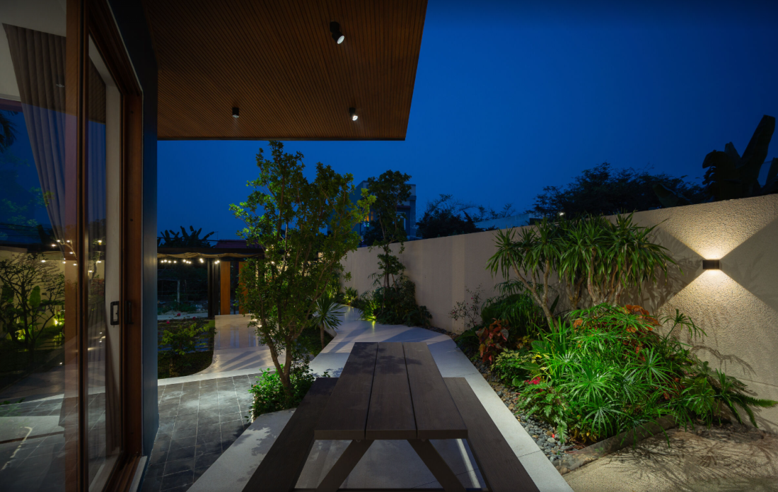 Bỏ phố về vườn Đà Nẵng, xây nhà hiện đại 3,8 tỷ trong 8 tháng