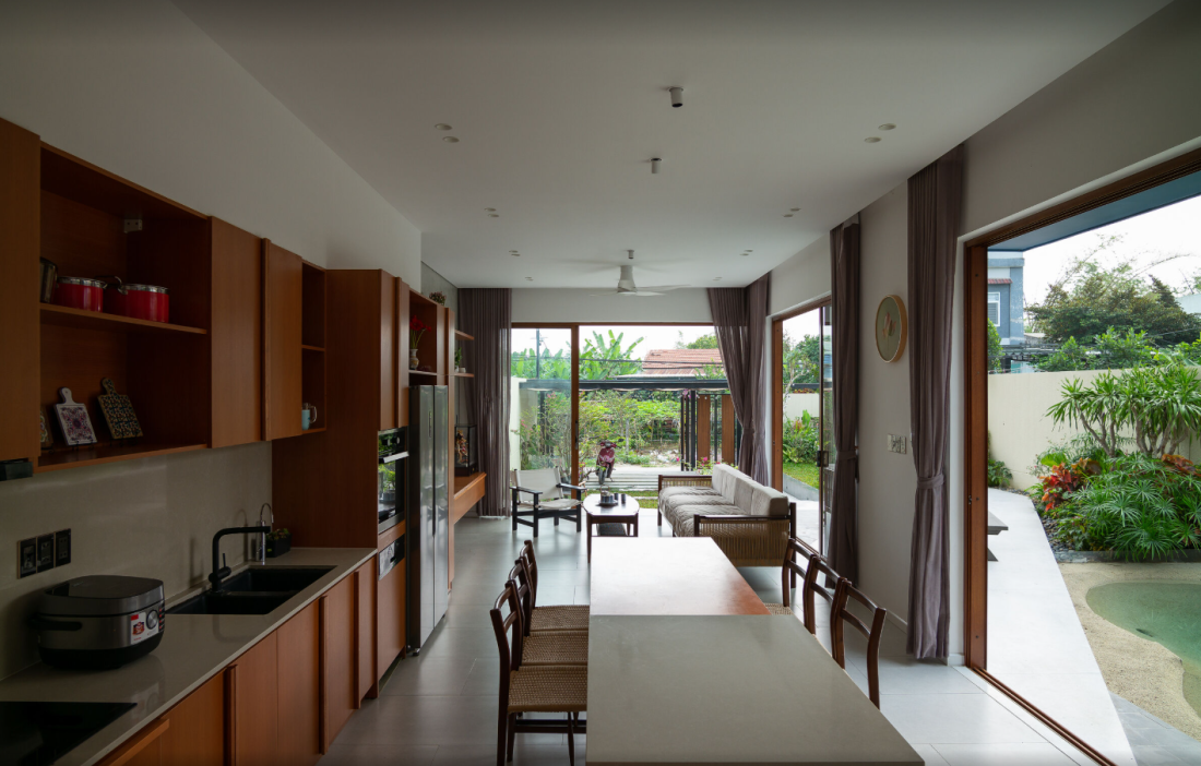 Bỏ phố về vườn Đà Nẵng, xây nhà hiện đại 3,8 tỷ trong 8 tháng